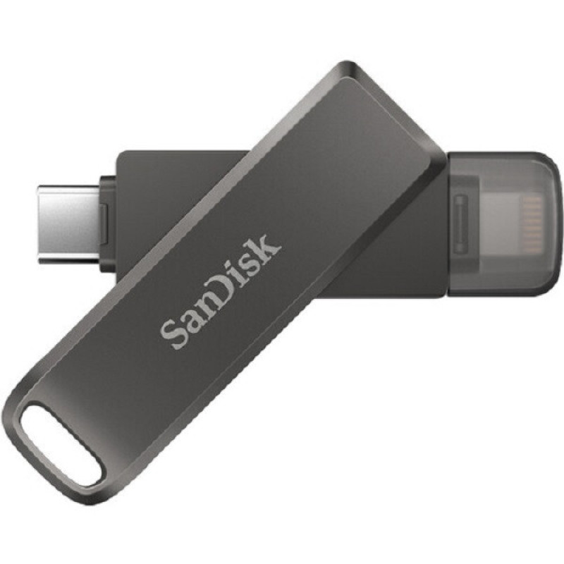 فلش مموری لایتنینگ و USB3.1 سن دیسک مدل IXPAND LUXE ظرفیت 64 گیگابایت