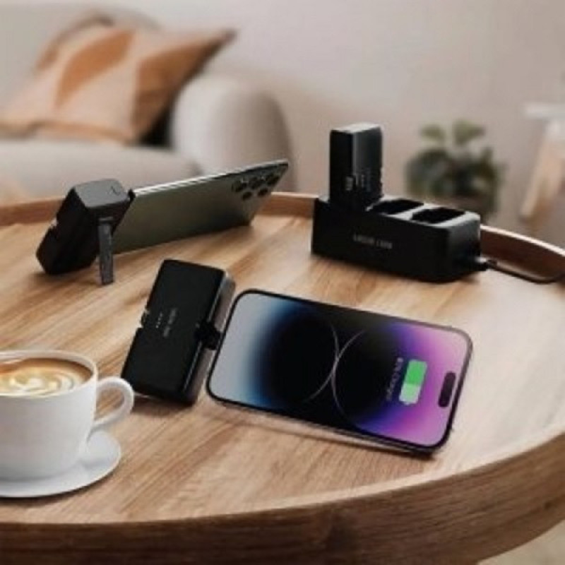 پاوربانک 15 وات گرین لاین مدل GN3IN1PB5KBK ظرفیت 15000 میلی‌آمپرساعت