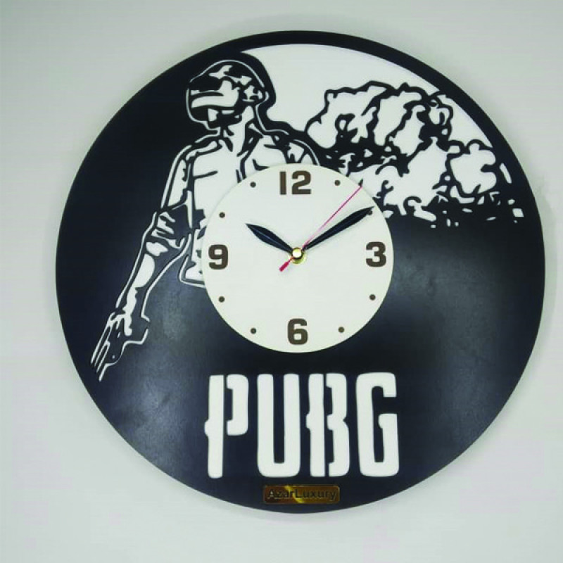 ساعت دیواری آذرلاکچری طرح PUBG