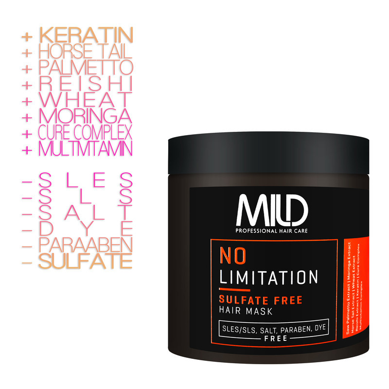 ماسک مو میلد مدل Horse Tail Keratin حجم 500 میلی لیتر