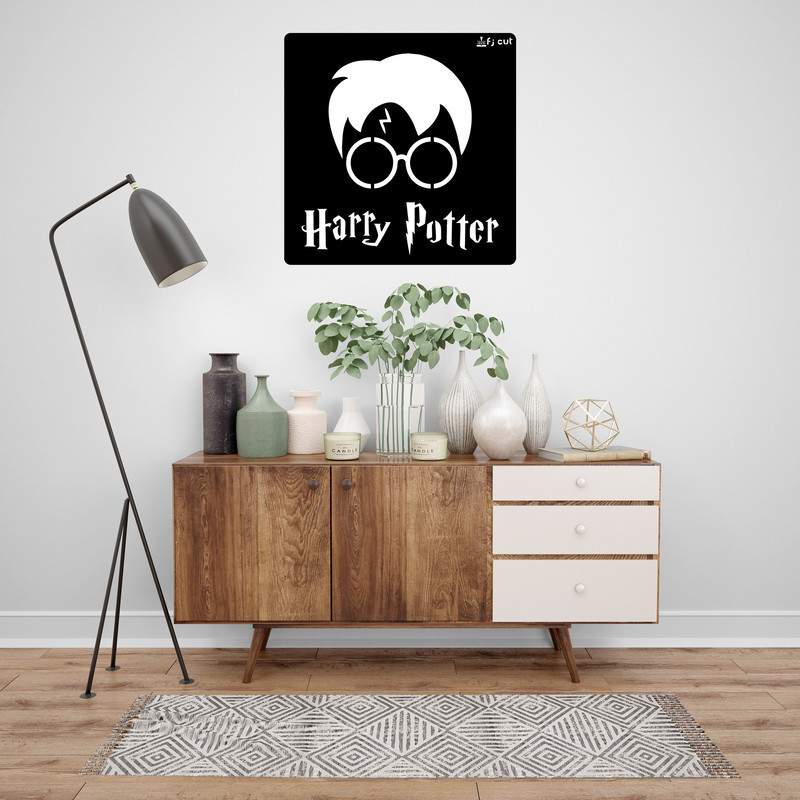 دیوارکوب اف جی کات طرح هری پاتر Harry Potter کد 2