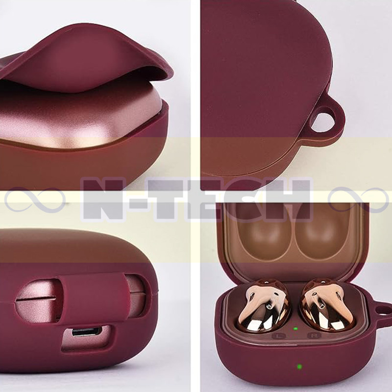 کاور انتک مدل Silicon Case مناسب برای هدفون سامسونگ Galaxy Buds Live