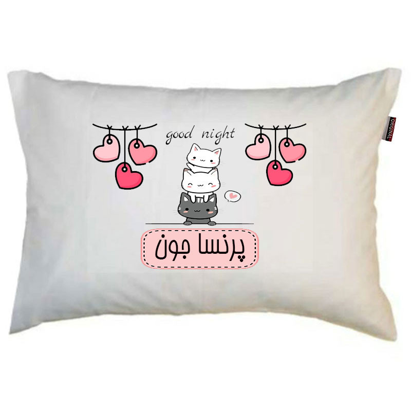 بالش ناریکو مدل نوجوان طرح دخترانه اسم پرنسا کد 01401
