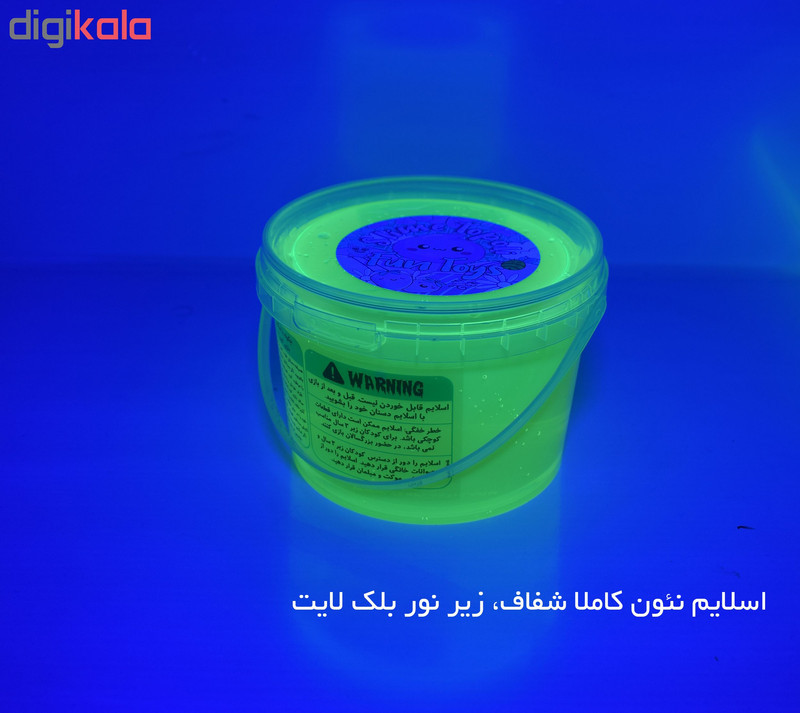 ژل بازی اسلایم تپلی مدل Neon S600