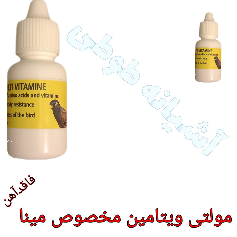 مولتی ویتامین مرغ مینا مدل Total02 حجم 20 میلی لیتر