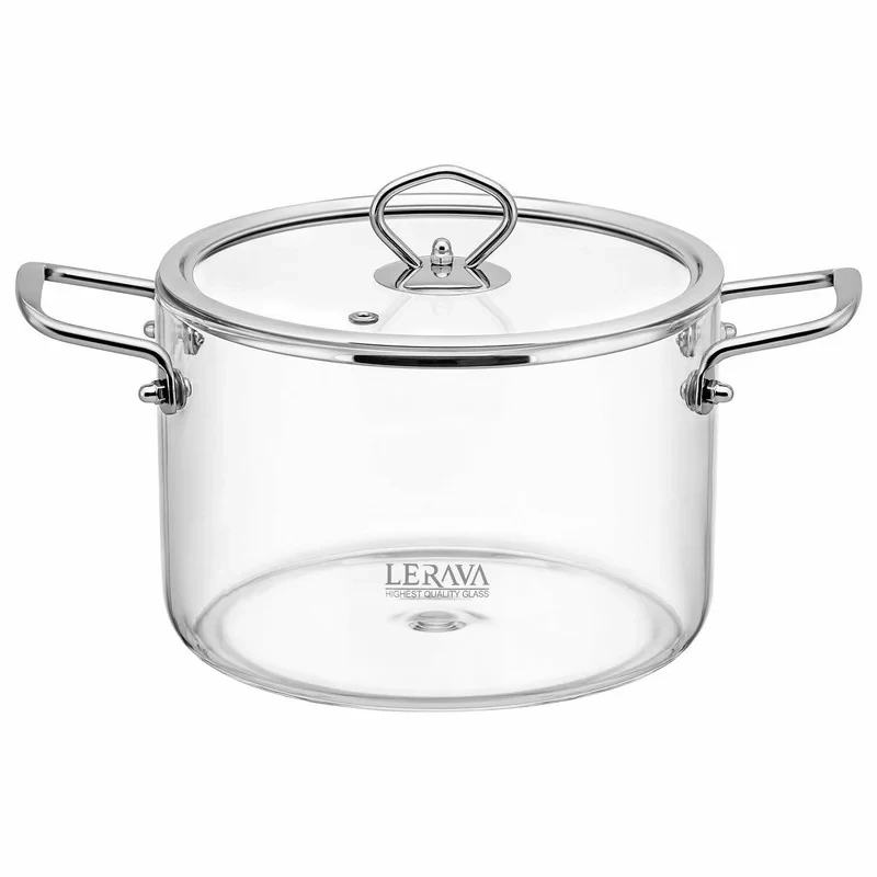 قابلمه لراوا مدل شیشه ای کد 35L سایز 20