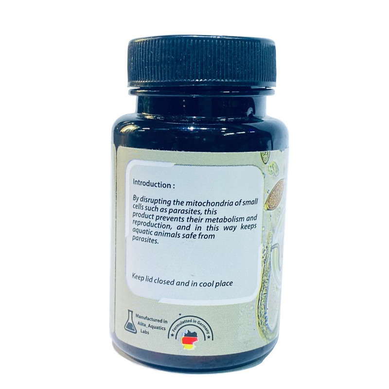 قرص ضدباکتری آبزیان آلیتا مدل Anti-Parasite بسته 40 عددی