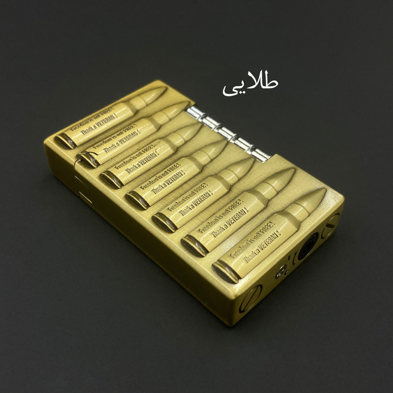 فندک مدل چرخ بغل طرح فشنگ کد DKD-1345