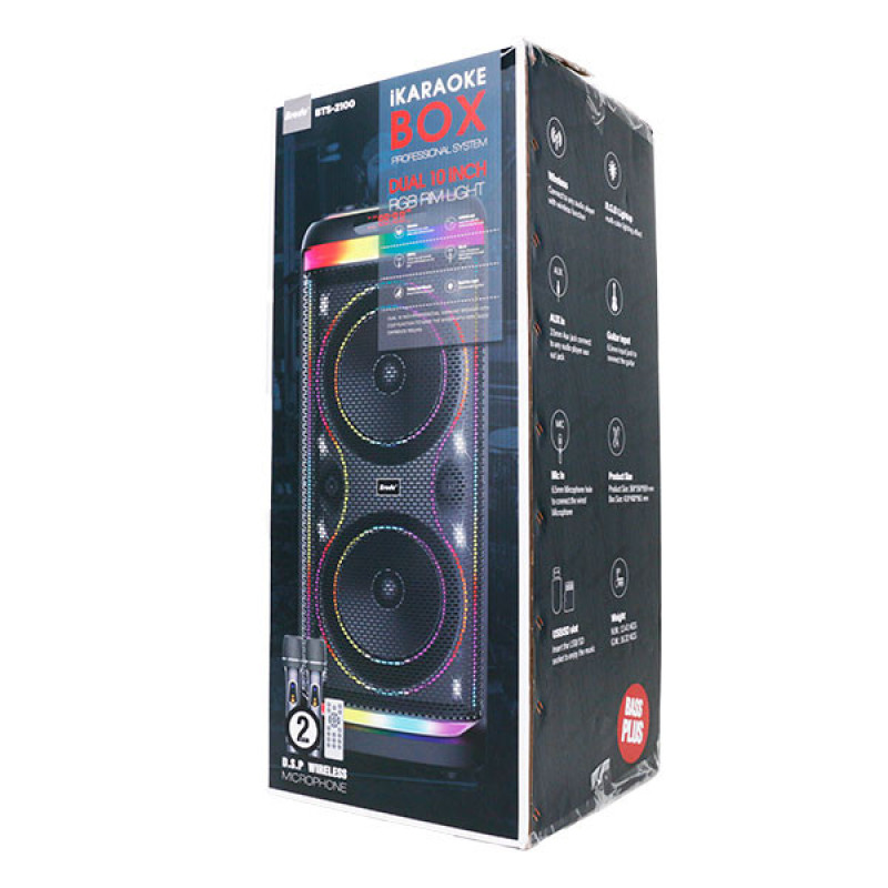 اسپیکر بلوتوثی قابل حمل برودو مدل BTS-2100