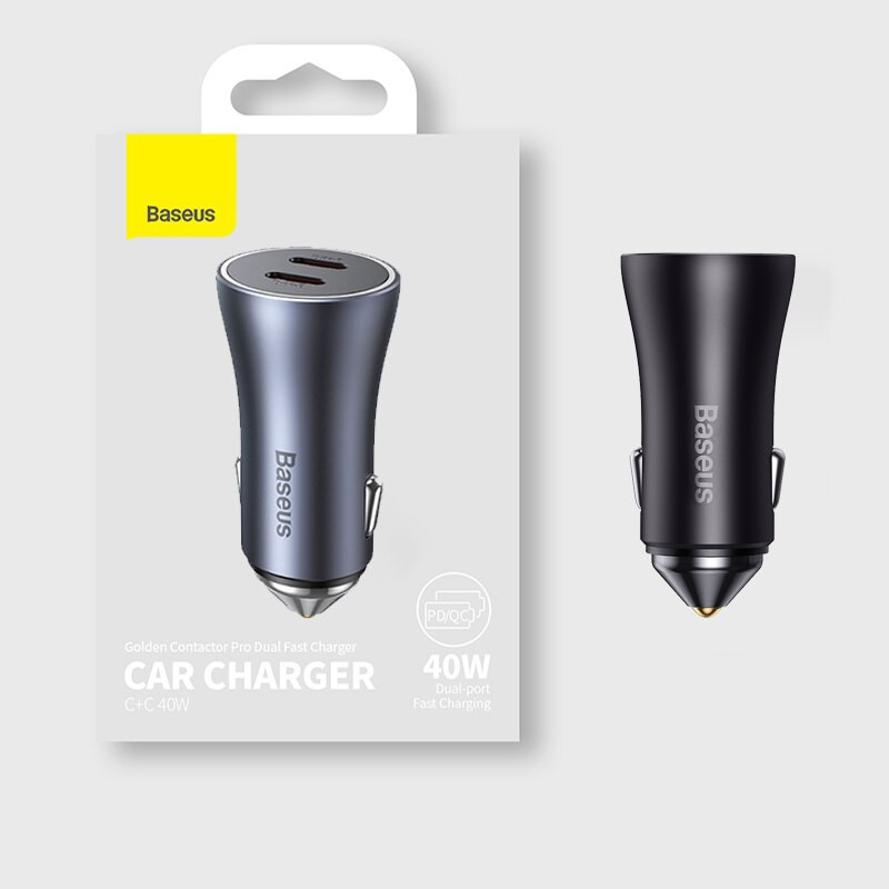 شارژر فندکی باسئوس مدل CCJDZ-C 40W