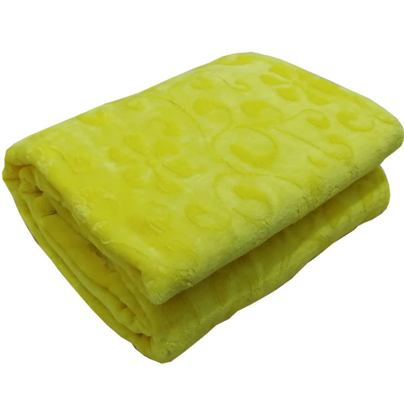 پتو مسافرتی 2 نفر گلبافت مدل فلور گل 5پر سایز 220x180 سانتی‌متر