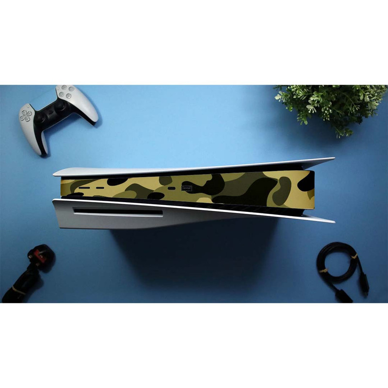 برچسب میانی کنسول بازی پلی استیشن 5 مدل camo PS5