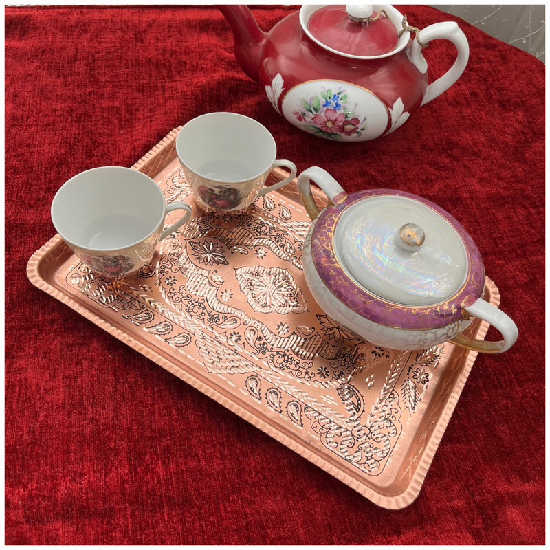 سینی مسی مدل زنجان کد450
