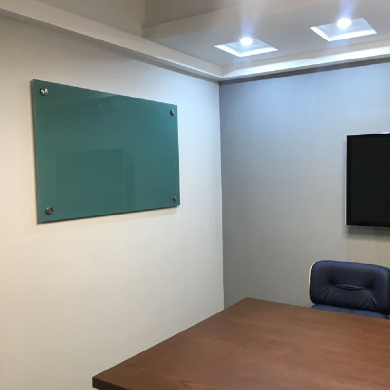تخته وایت برد شیشه‌ ای عکسنگ مدل AXANG -1280 سایز 120x80 سانتی متر