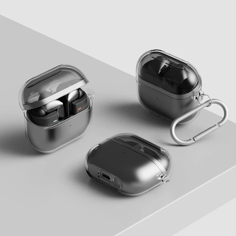 کاور مسیر مدل Soft Clearer مناسب برای کیس هدفون بی سیم سامسونگ Galaxy Buds 3 FE