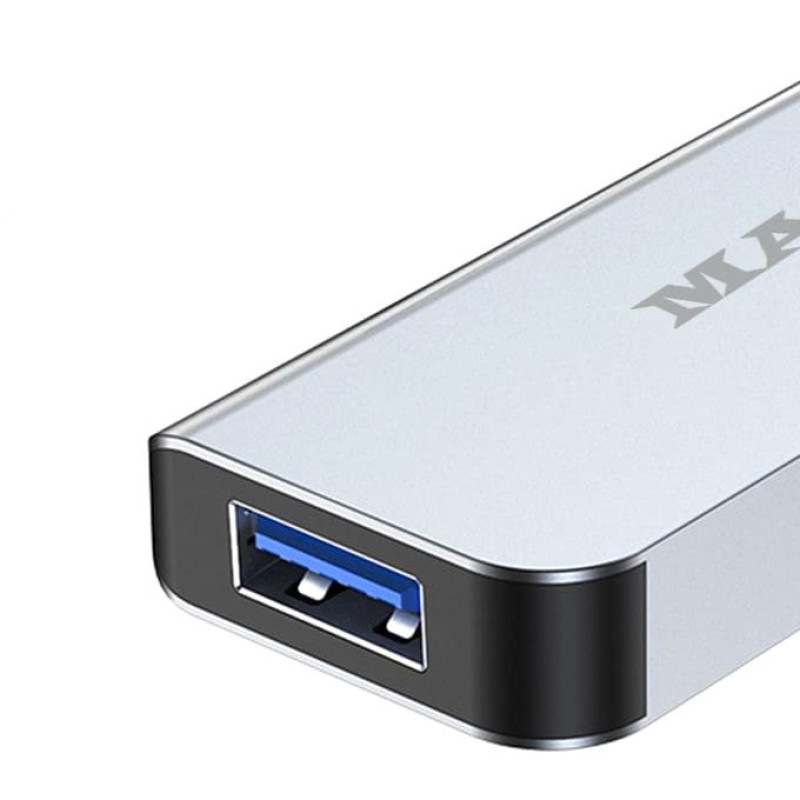 هاب و کارت خوان 5 پورت USB-C ماکار مدل 5in1 MK-HU235-C