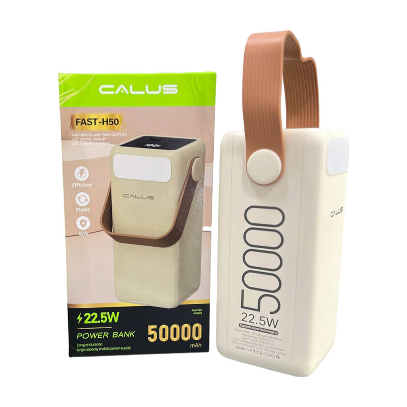 پاور بانک کالوس مدل FAST-h50 ظرفیت 50000 میلی آمپر ساعت