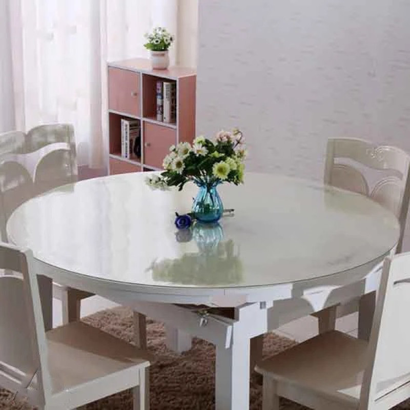 رومیزی اسپی توره مدل طلق شفاف 015 سایز 160x120 سانتی‌متر