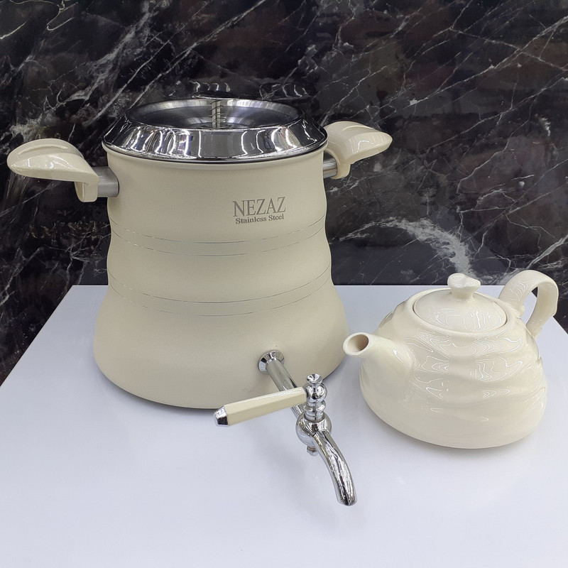ست کتری و قوری نزاز کد 3027