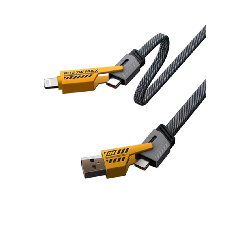 کابل تبدیل USB به لایتنینگ پاور مکس مدل PM-004 طول 12متر