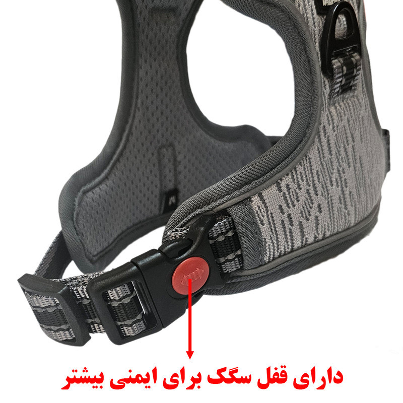 بند قلاده و قلاده کتفی سگ و گربه یابیبی کد B02