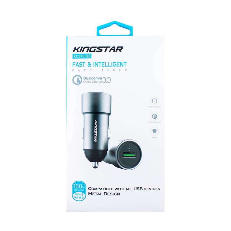 شارژر فندکی کینگ استار مدل KC175 Q3