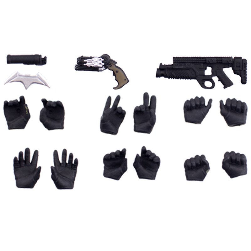 اکشن فیگور دی سی مدل بتمن کد358711 مجموعه 16 عددی