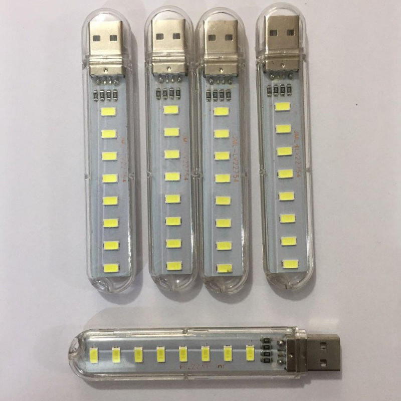 چراغ LED یو اس بی مدل 4W بسته 10 عددی