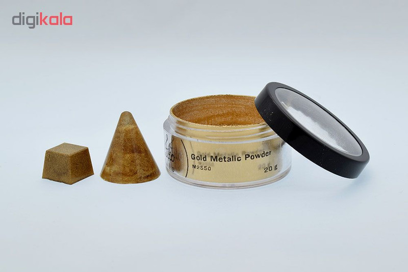 پودر رنگ فیلو مدل metalic powder کد M2 حجم 15 میلی‌لیتر