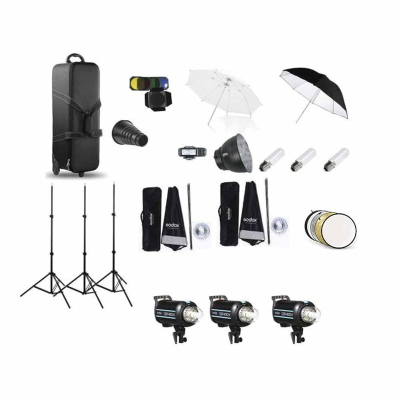 کیت فلاش گودکس مدل  Godox QS-300 II kit کد 00320