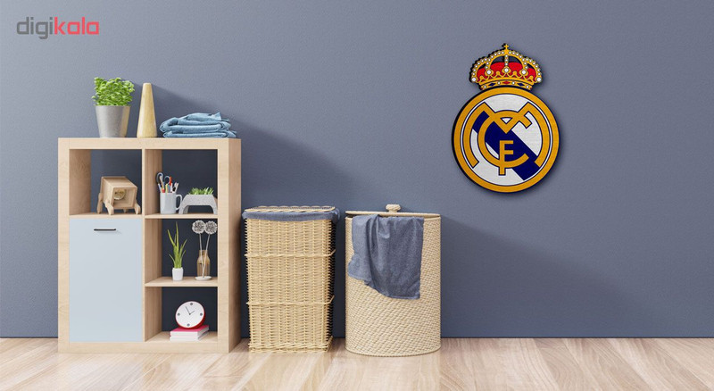 استیکر چوبی دیکوماس طرح رئال مادرید کد Real Madrid DMS-WS102