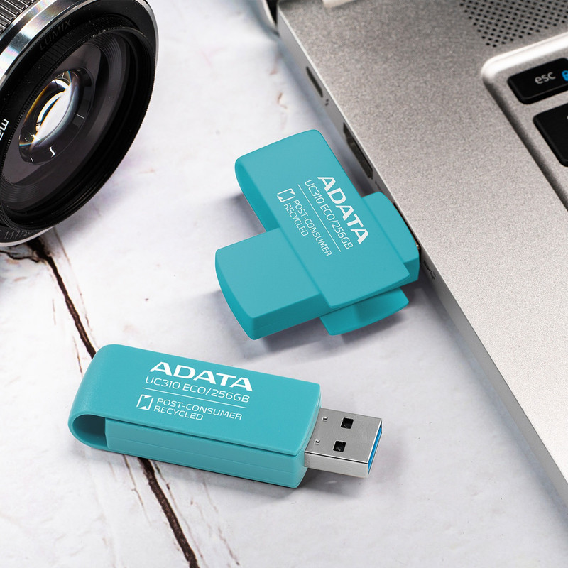 فلش مموری ای دیتا مدل UC310 ECO ظرفیت 128 گیگابایت با رابط USB 3.2