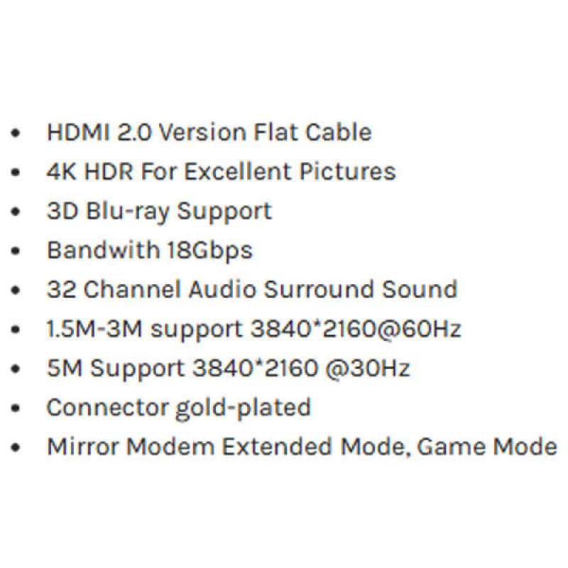 کابل HDMI یوگرین مدل ED015-70159 طول 2 متر