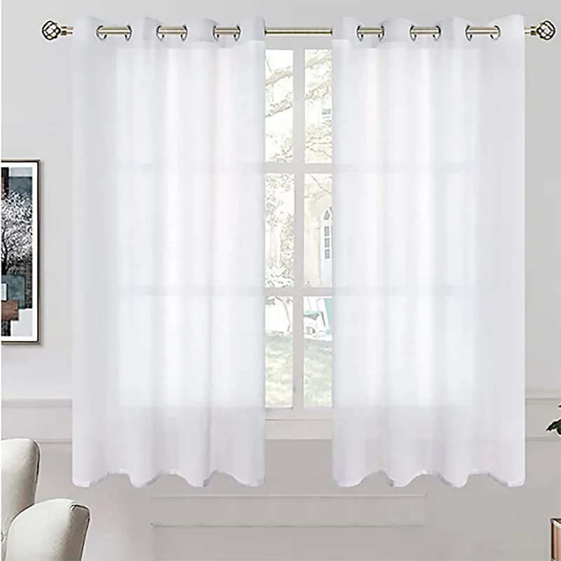 پرده پانچ نوین دکور سیلوانا مدل حریر 18 سایز 180x130 سانتی‌متر