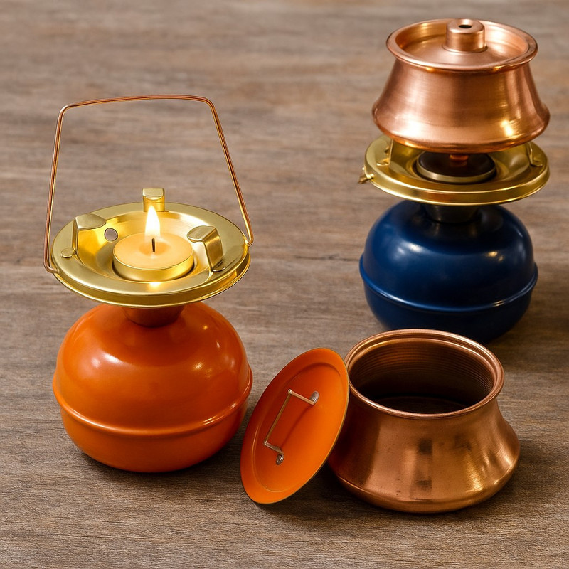 جاشمعی طرح دیگ مسی سنتی