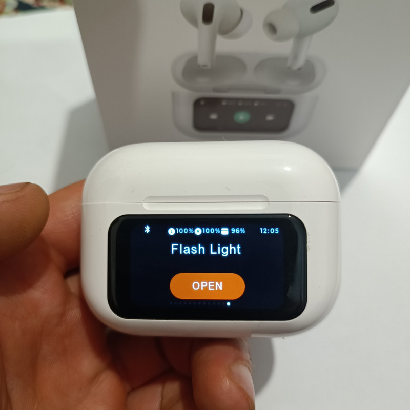 هدفون بلوتوثی مدل 8455ا airpods pro screen 2024