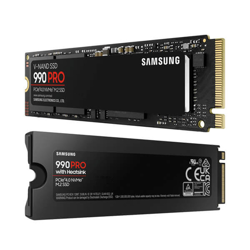 اس اس دی اینترنال سامسونگ مدل ™PRO 990 PCIe®4.0 NVMe ظرفیت چهار ترابایت