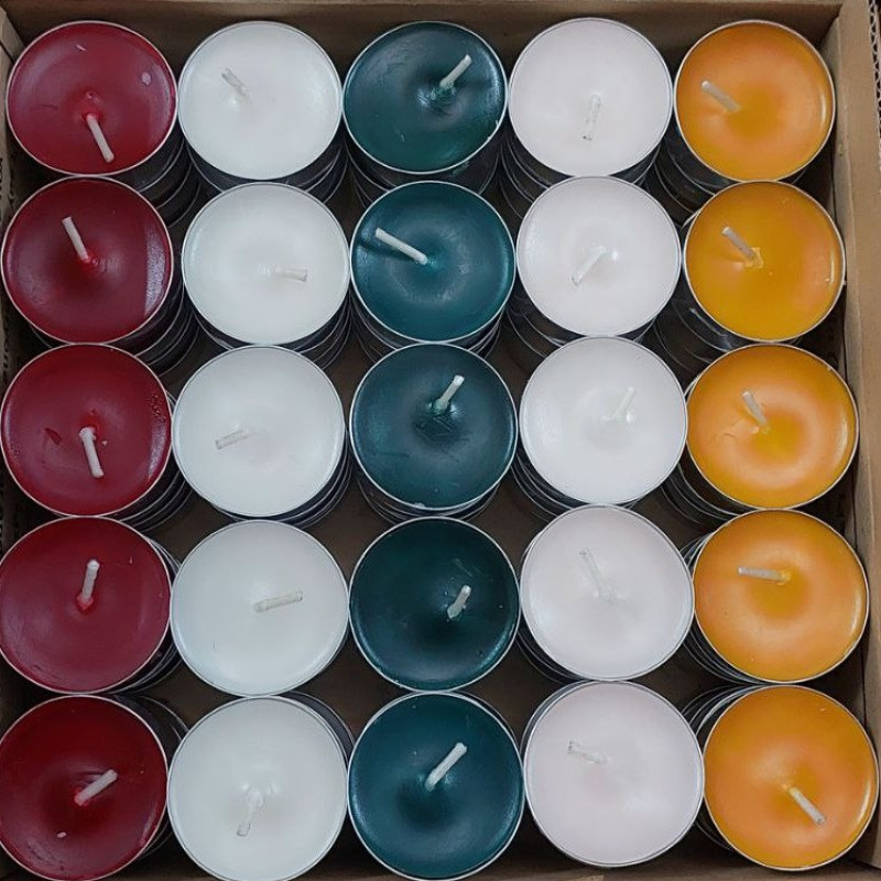 شمع وارمر بردیا مدل Tea Light بسته 100 عددی