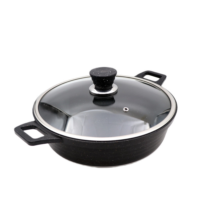 سرویس قابلمه و تابه گرانیتی 17 پارچه نیولایف مدل AFRA-6317