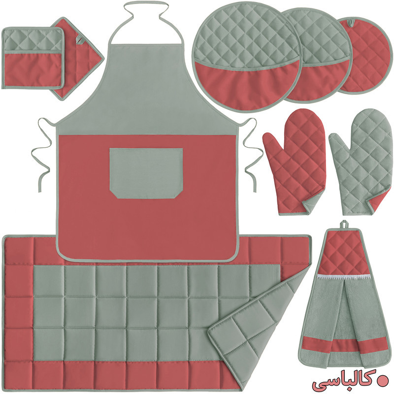 سرویس آشپزخانه 10 پارچه راولا کد N06