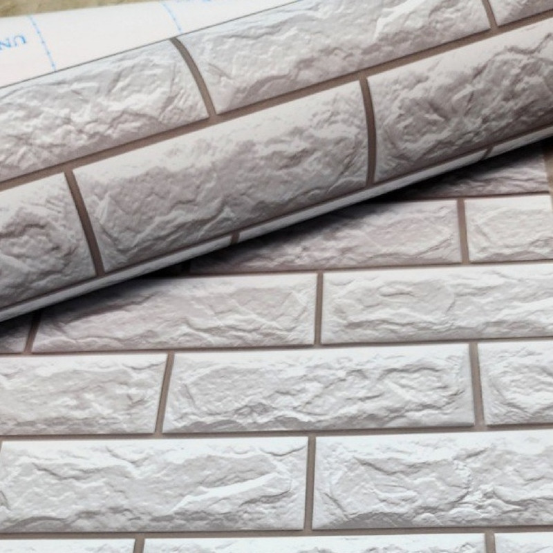 برچسب کابینت طرح آجر سه بعدی ضخیم مدل 5022