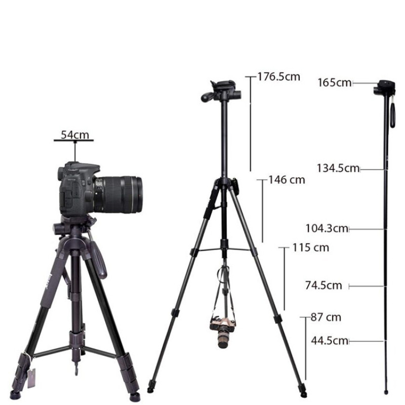 سه پایه دوربین جی ماری مدل KP-2264