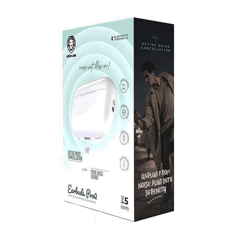 هدفون بلوتوثی گرین لاین مدل Earbuds pro2