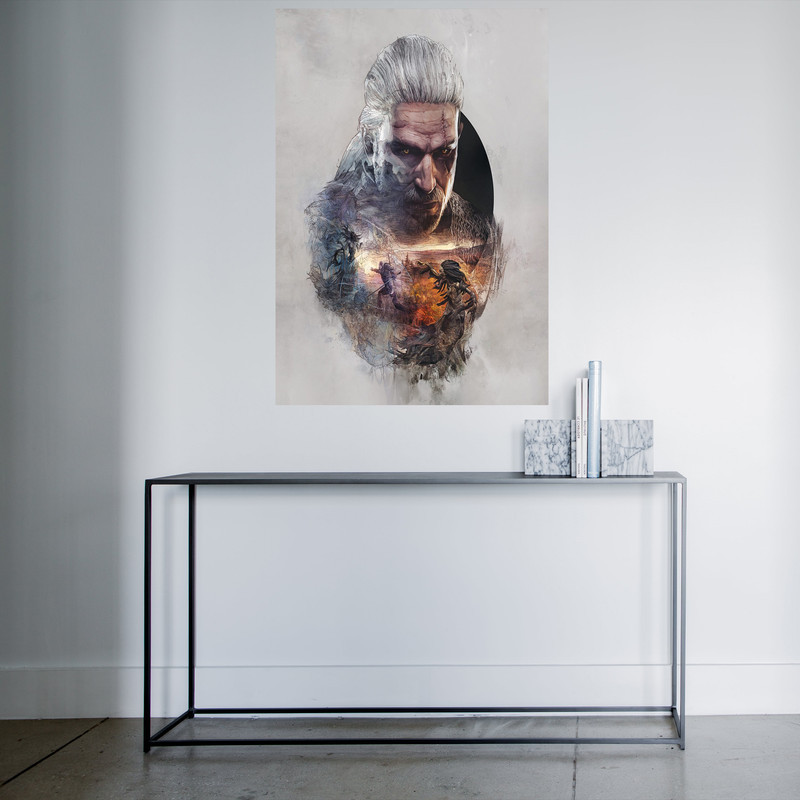 تابلو شاسی مدل گیمینگ ویچر  the witcher  کد 1242