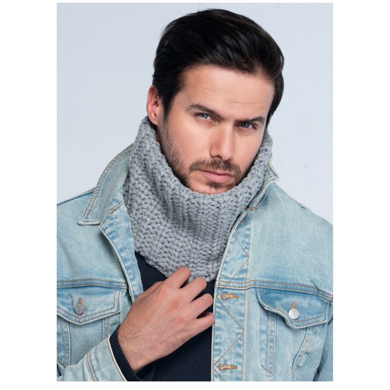 شال گردن بافتنی مردانه سام کد 222