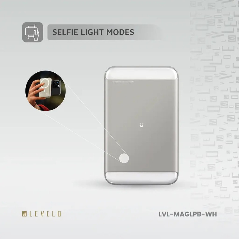 پاور بانک لولو مدل MagLight ظرفیت 8000 میلی آمپر ساعت