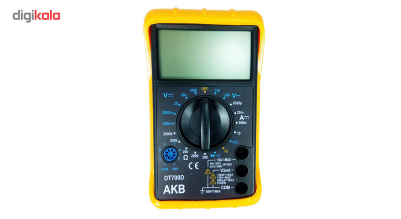 مولتی متر دیجیتال مدل DT700D