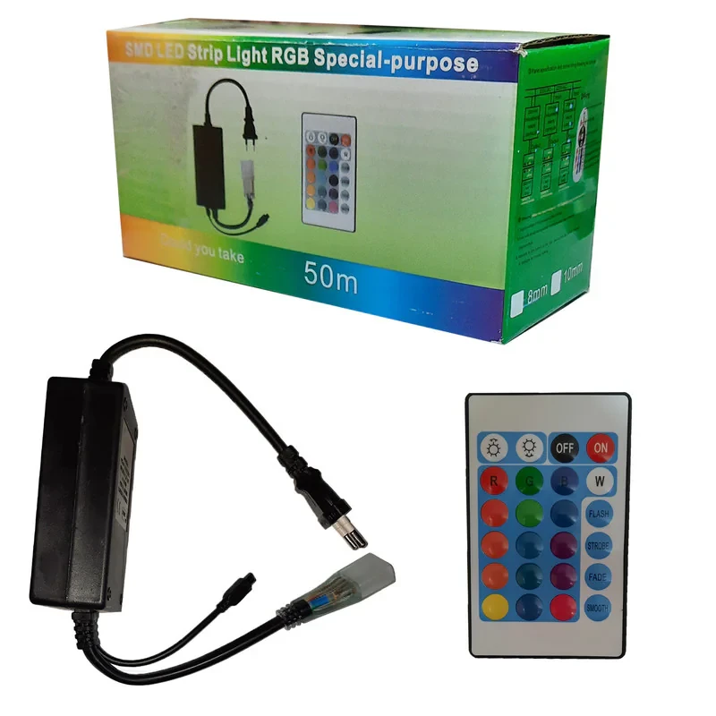 ریموت کنترل ریسه مدل RGB