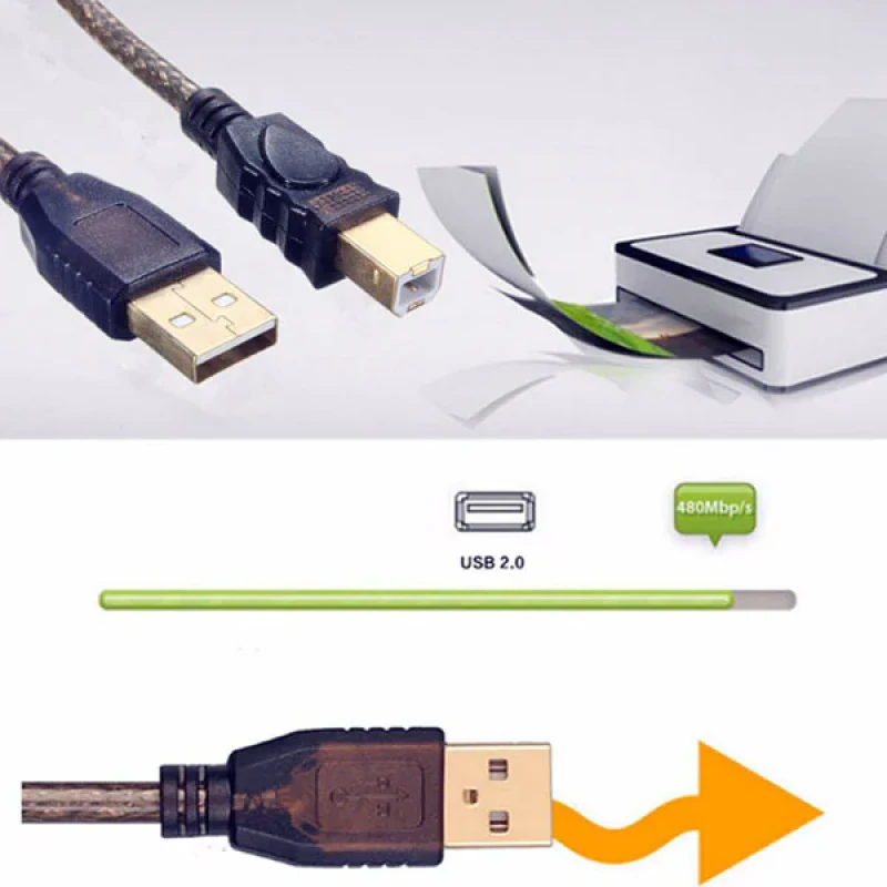 کابل پرینتر تی سی تراست مدل TC-U2CB30 طول 3 متر