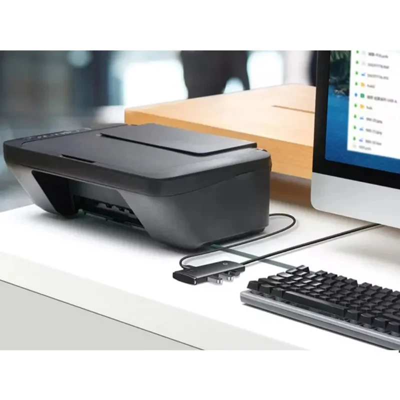هاب 4 پورت usb3 باسئوس مدل Lite Series -WKQX03010 1M